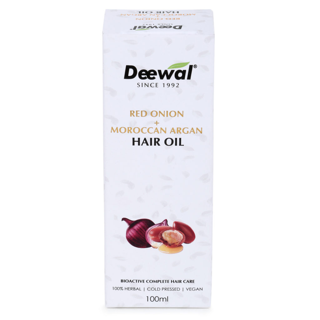 Control Hair Fall With Red Onion and Argan
